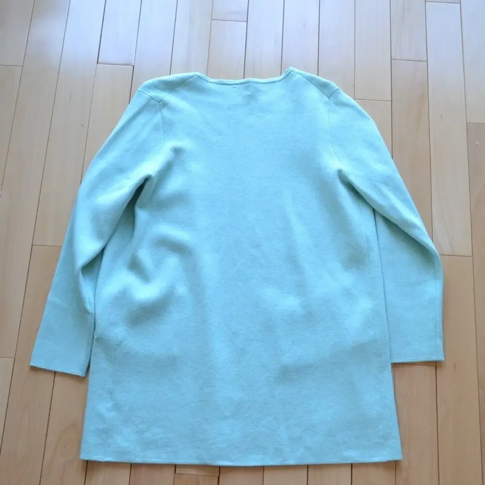J Crew Cardigan Sweater Size Medium Light Blue